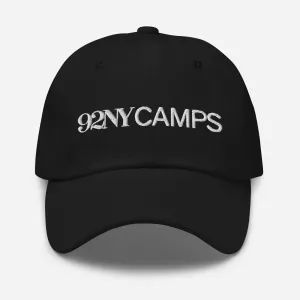 92NY Camps Classic Dad Black Hat