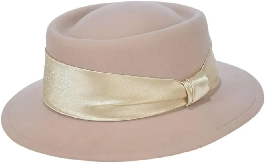 Autumn and Winter Hats, Women's Wide Brimmed Top Hats, Felt Hats, Fashion Hats