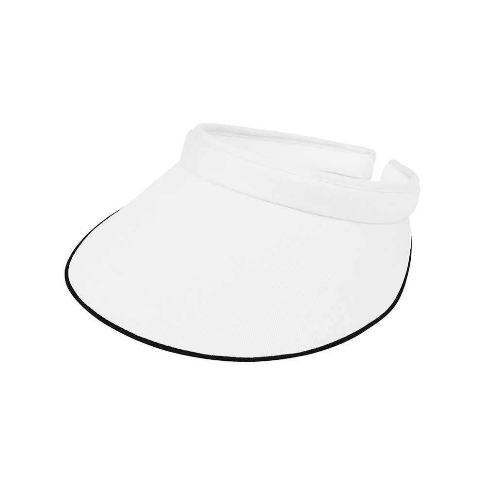 Cotton Twill Clip-On Visor