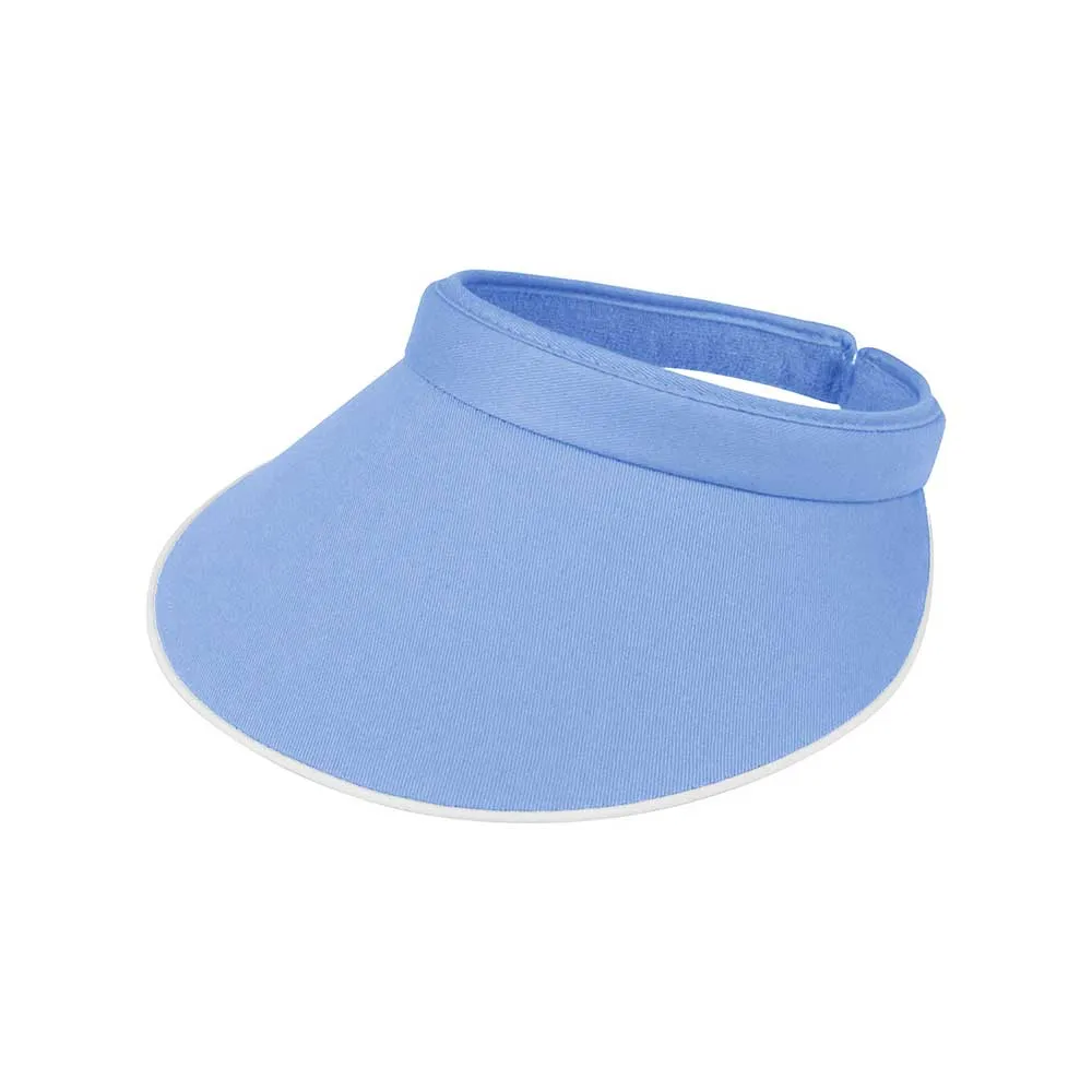 Cotton Twill Clip-On Visor
