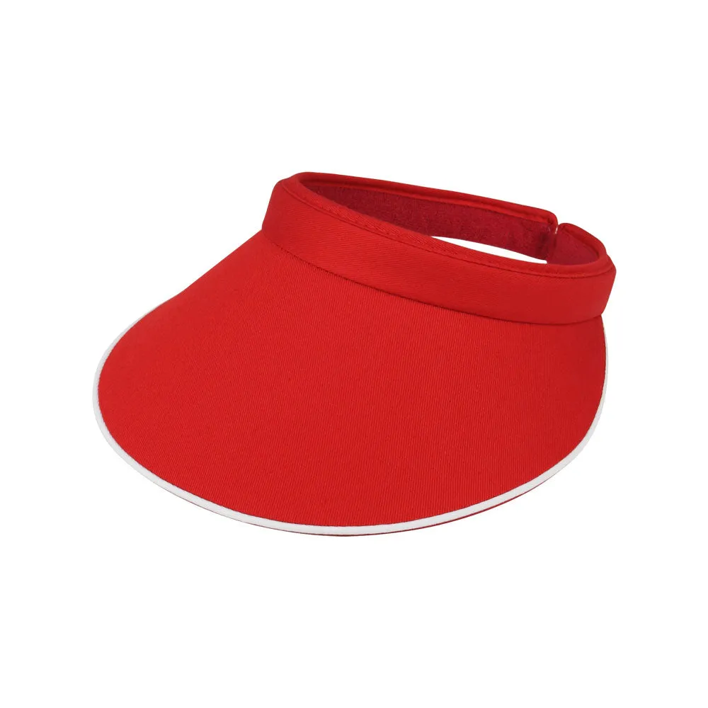 Cotton Twill Clip-On Visor