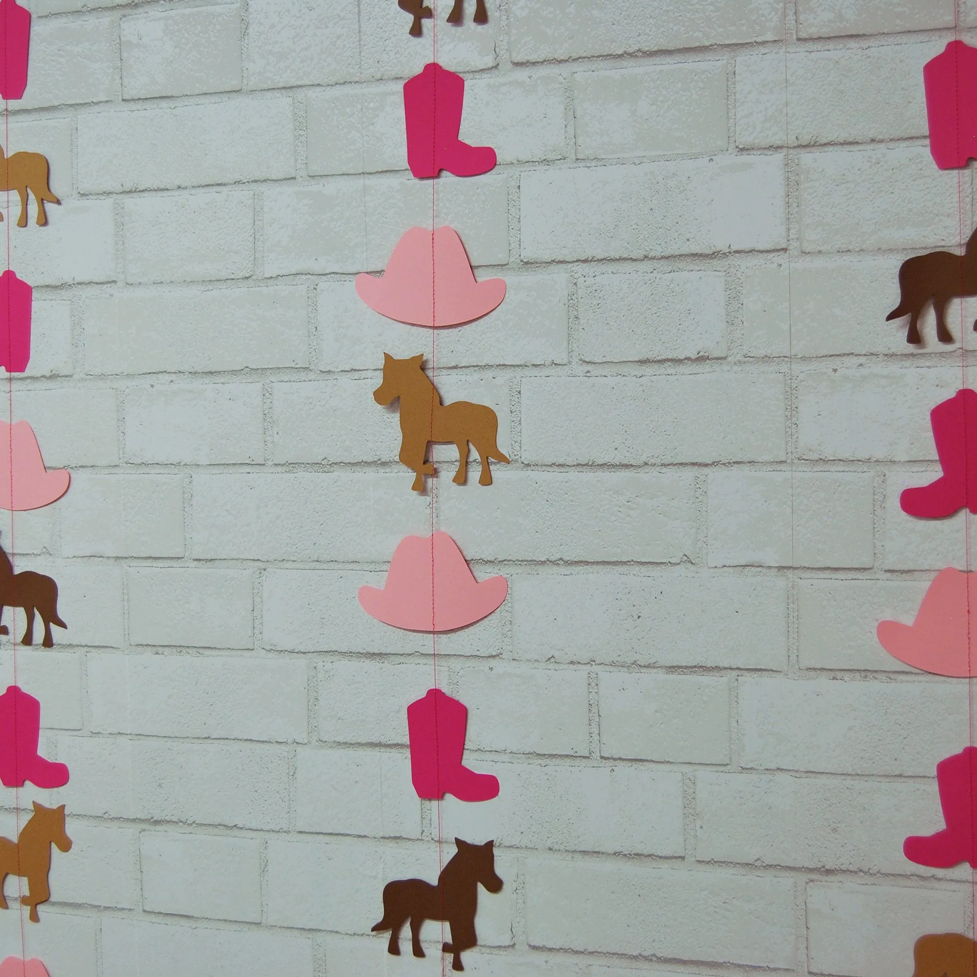 Cowgirl Party Garland