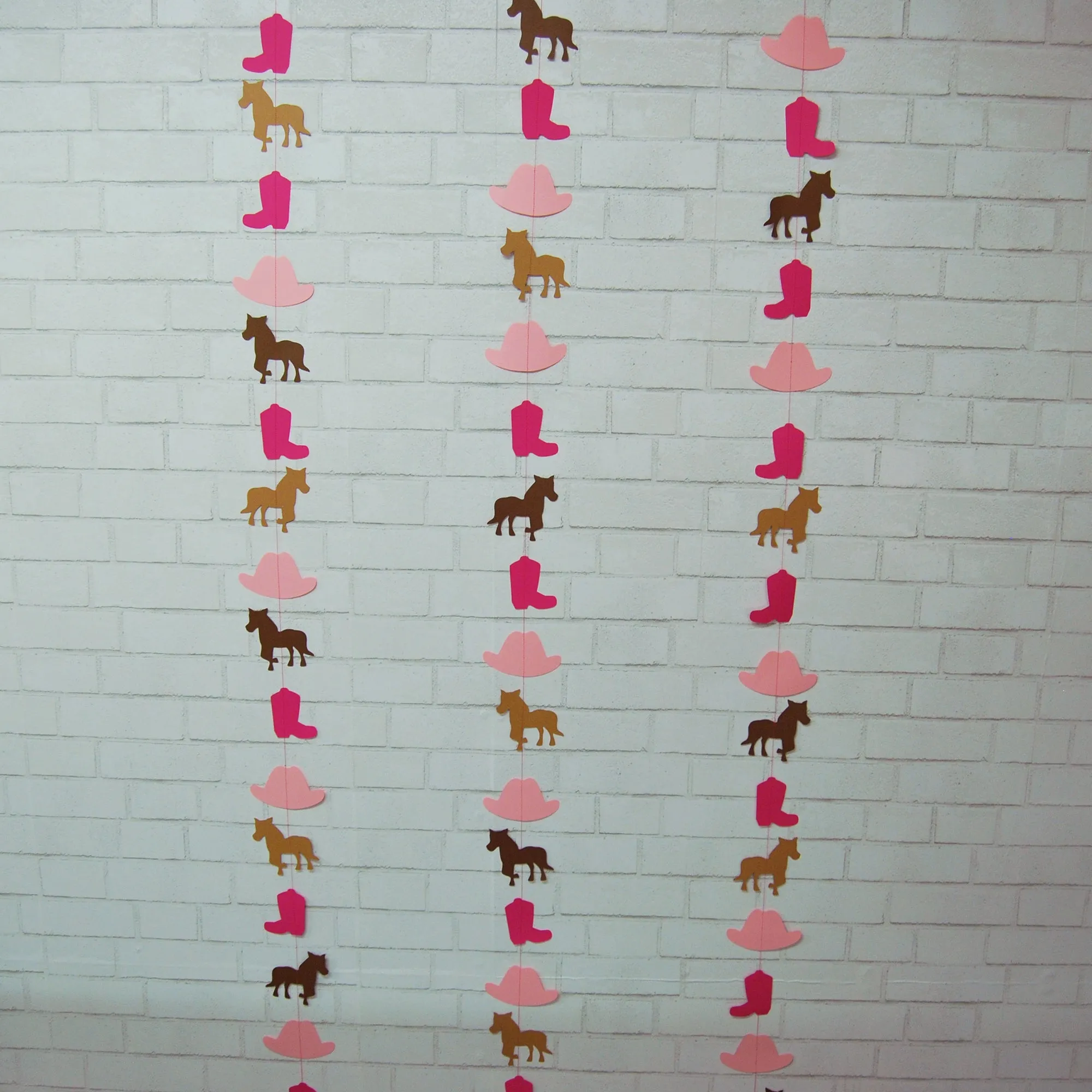 Cowgirl Party Garland