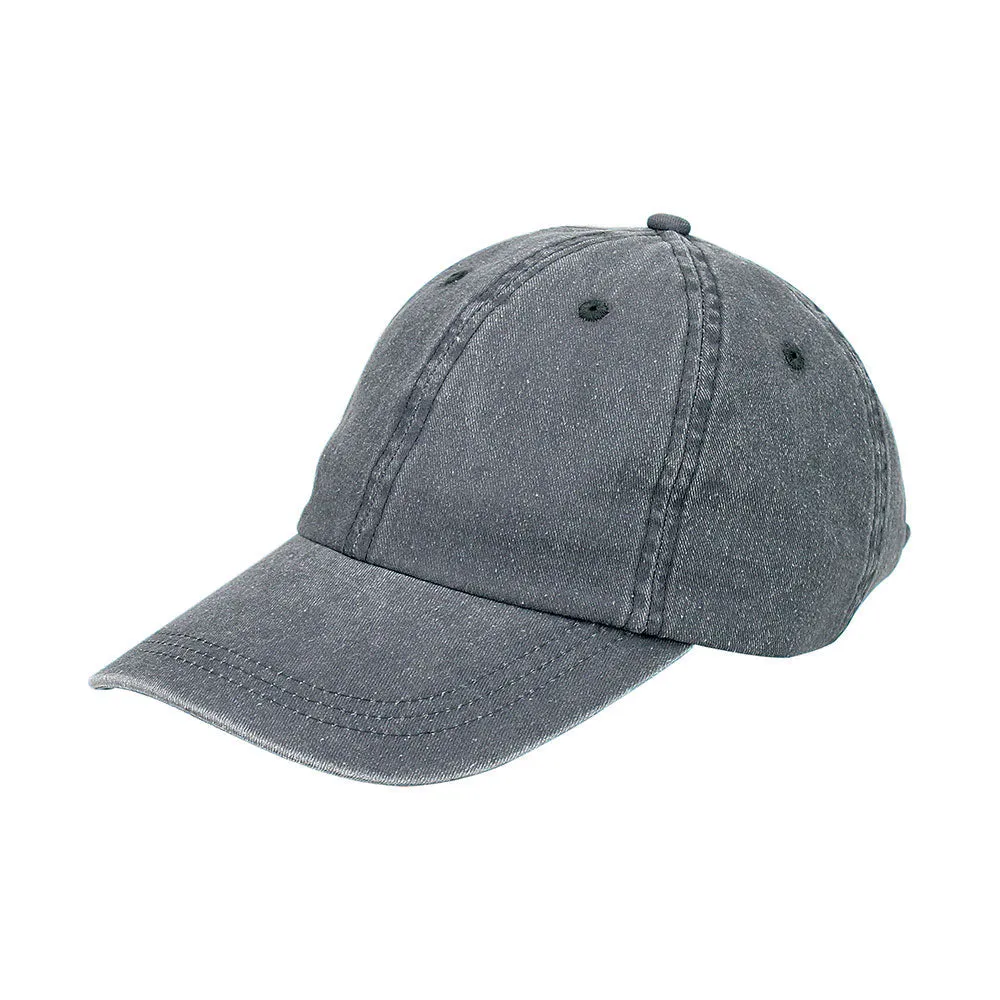 Customized Swoosh and Tail Washed Cotton Cap