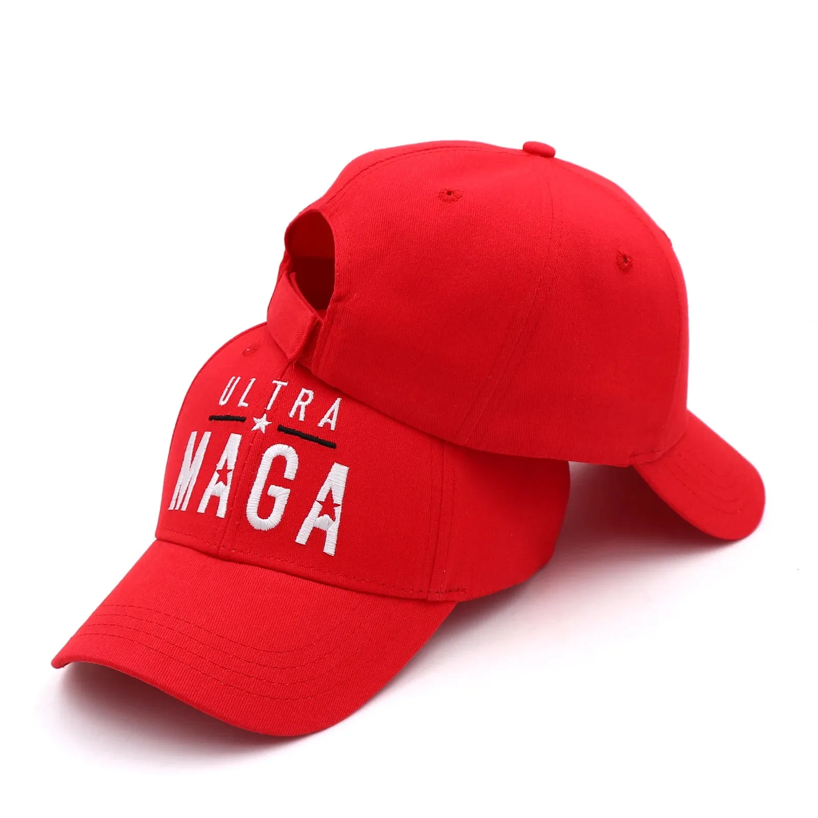 Donald Trump 2024 Baseball Caps STARS ULTRA MAGA Snapback President Hat Embroidery