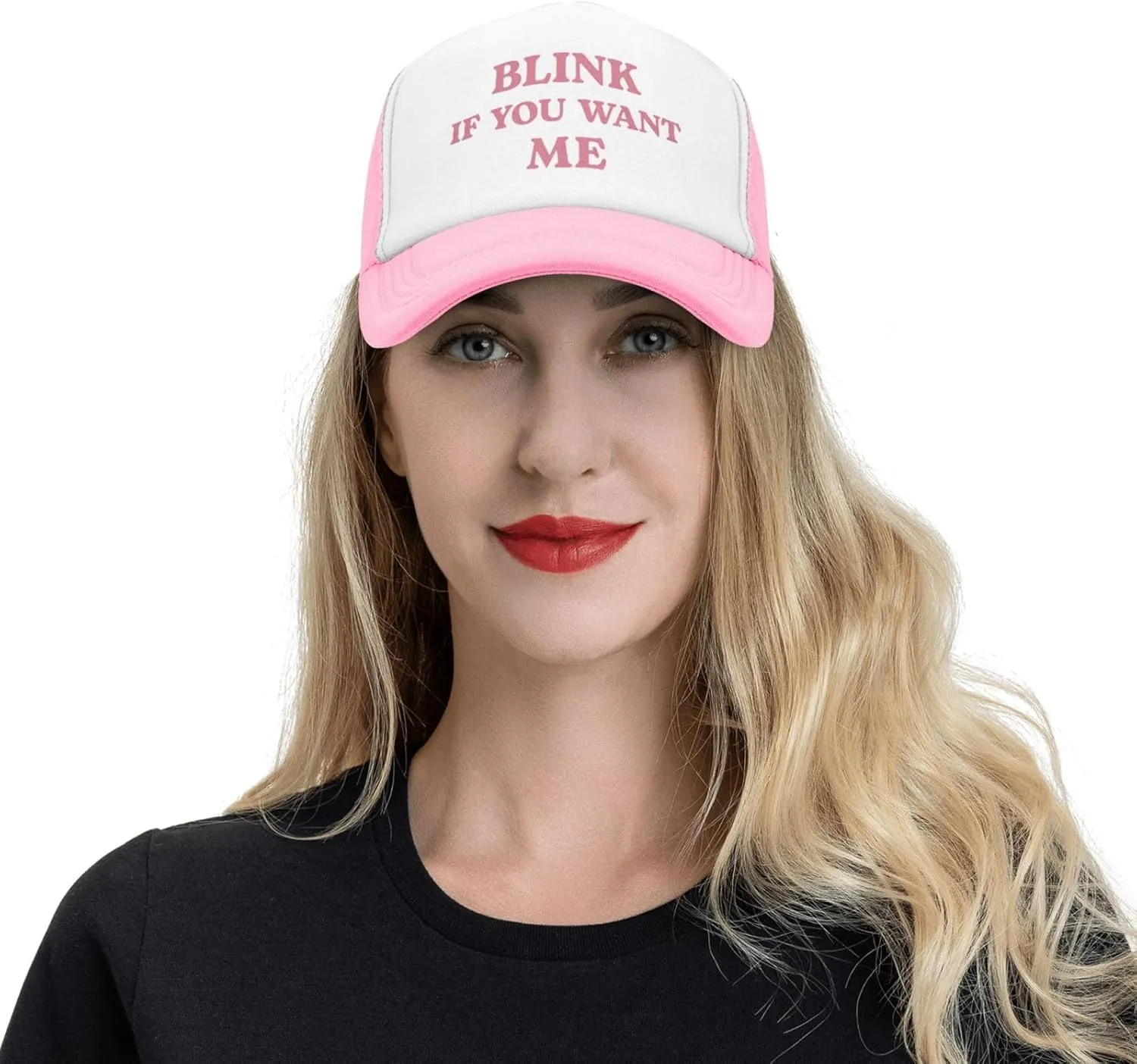 Funny Trucker Hats for Women Hot Pink Funny Gag Baseball Cap for Girls Women Men Hat