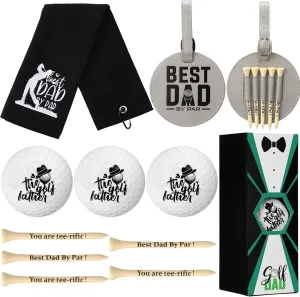 Golf Gift for Dad Father's Day Golf Gifts Golfer Gift for Men Best Dad by Par Themed Golfer Birthday Present for Father Grandpa Men Husband