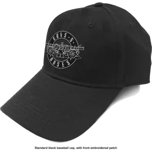 Guns N Roses Unisex Baseball Cap - White Circle Logo