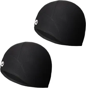Lightweight Thermal Skull Cap Ears Warm Cycling Helmet Liner Winter Running Beanie Hats Sweat Wicking