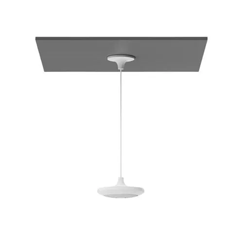 Logitech 952-000123 Ceiling Pendant Mount for Rally Mic Pod Microphones, White