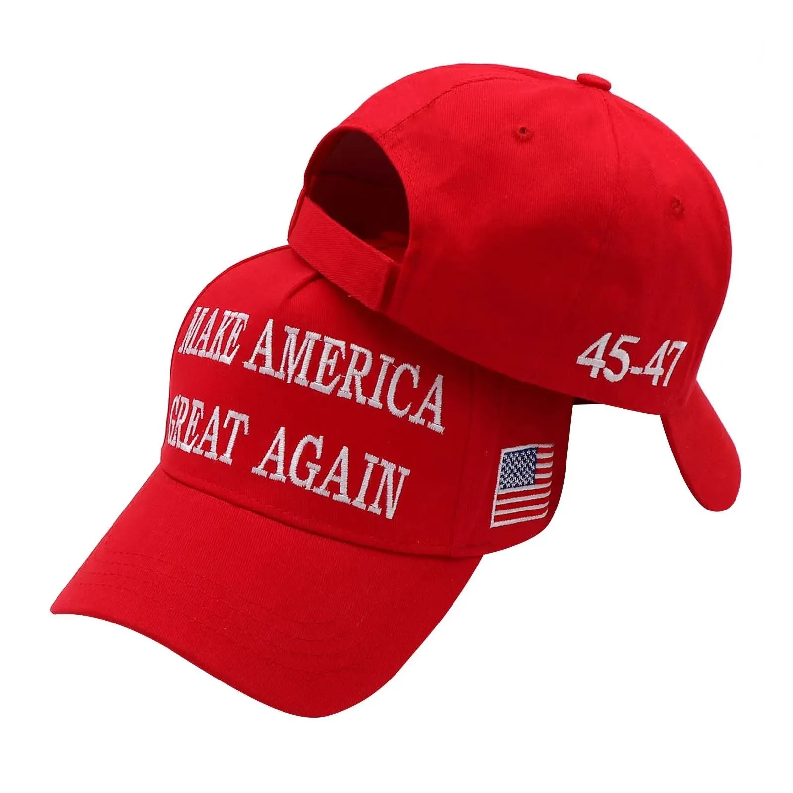 MAGA 2024 Red Cap - Make America Great Again Adjustable Hat