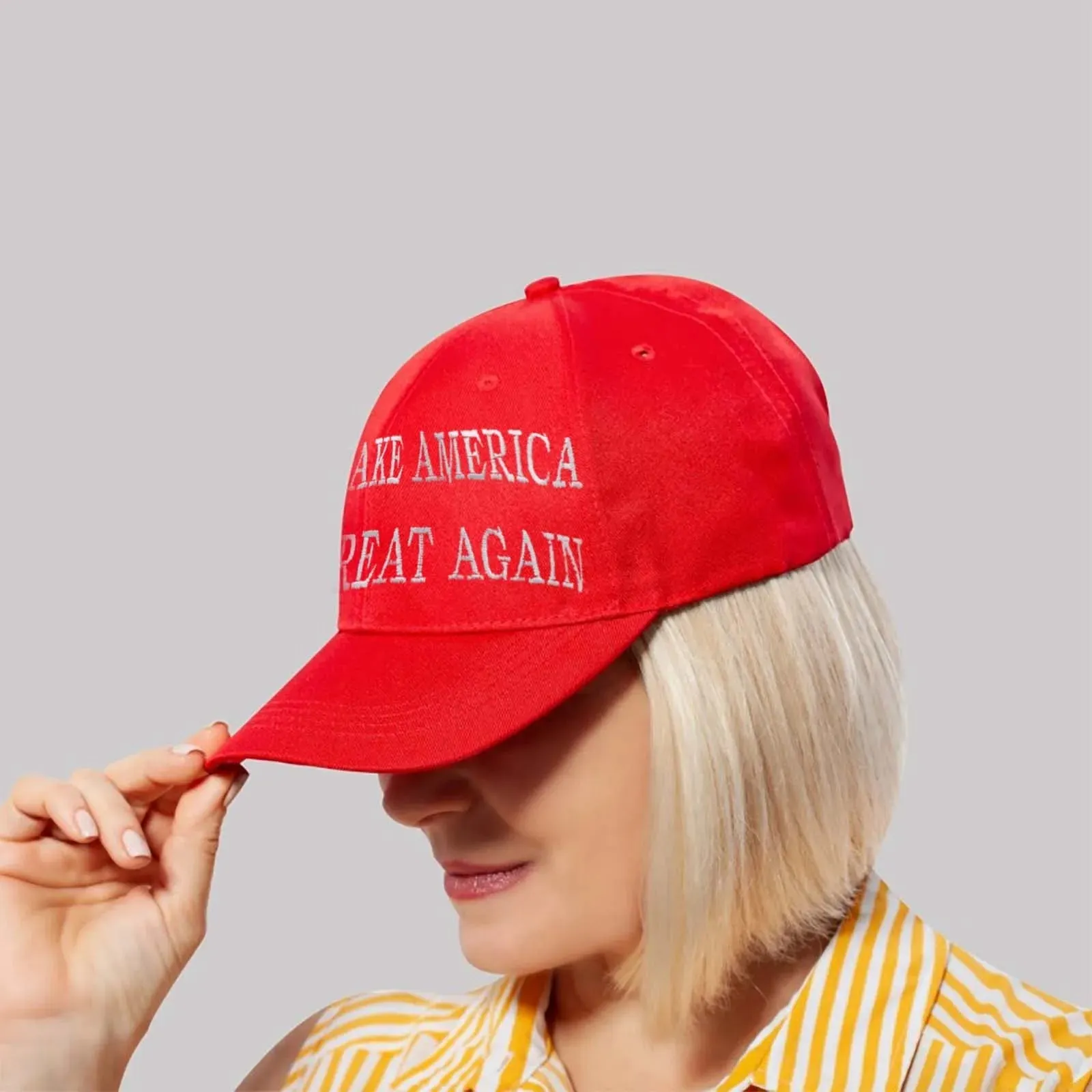 MAGA 2024 Red Cap - Make America Great Again Adjustable Hat