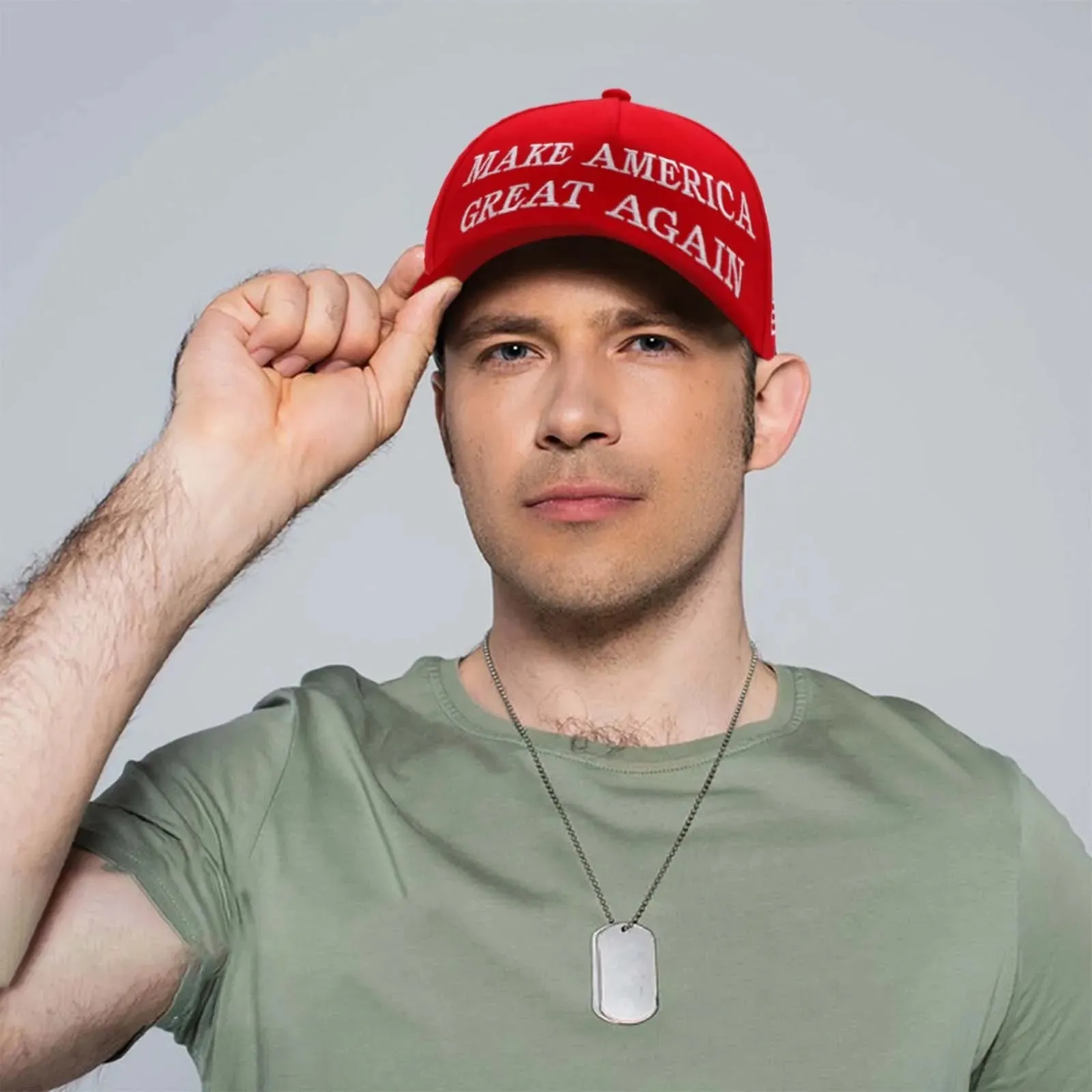 MAGA 2024 Red Cap - Make America Great Again Adjustable Hat