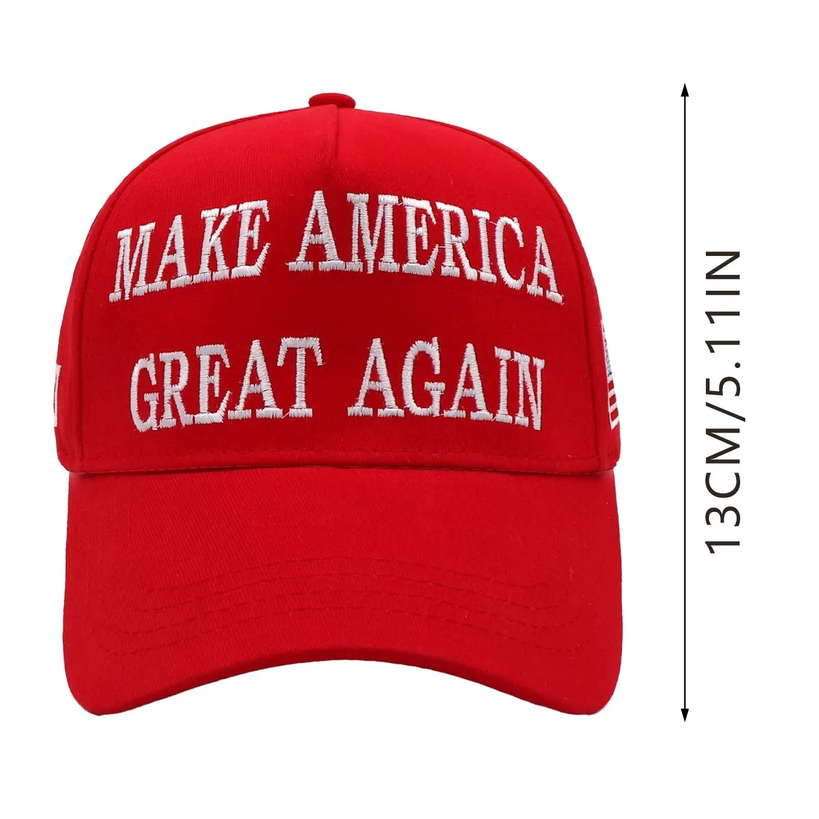 MAGA 2024 Red Cap - Make America Great Again Adjustable Hat
