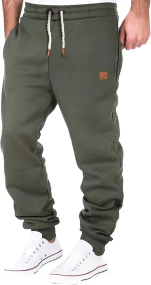 Men's Active Athletic Casual Tricot Sports Length Solid Mens Pants Men's Pants Men's Sweatpants Track Tapered Joggers