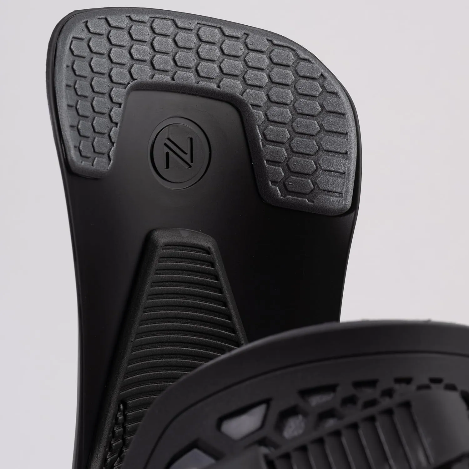 NIDECKER Unisex Kaon-Plus Black Two-Strap Snowboard Bindings