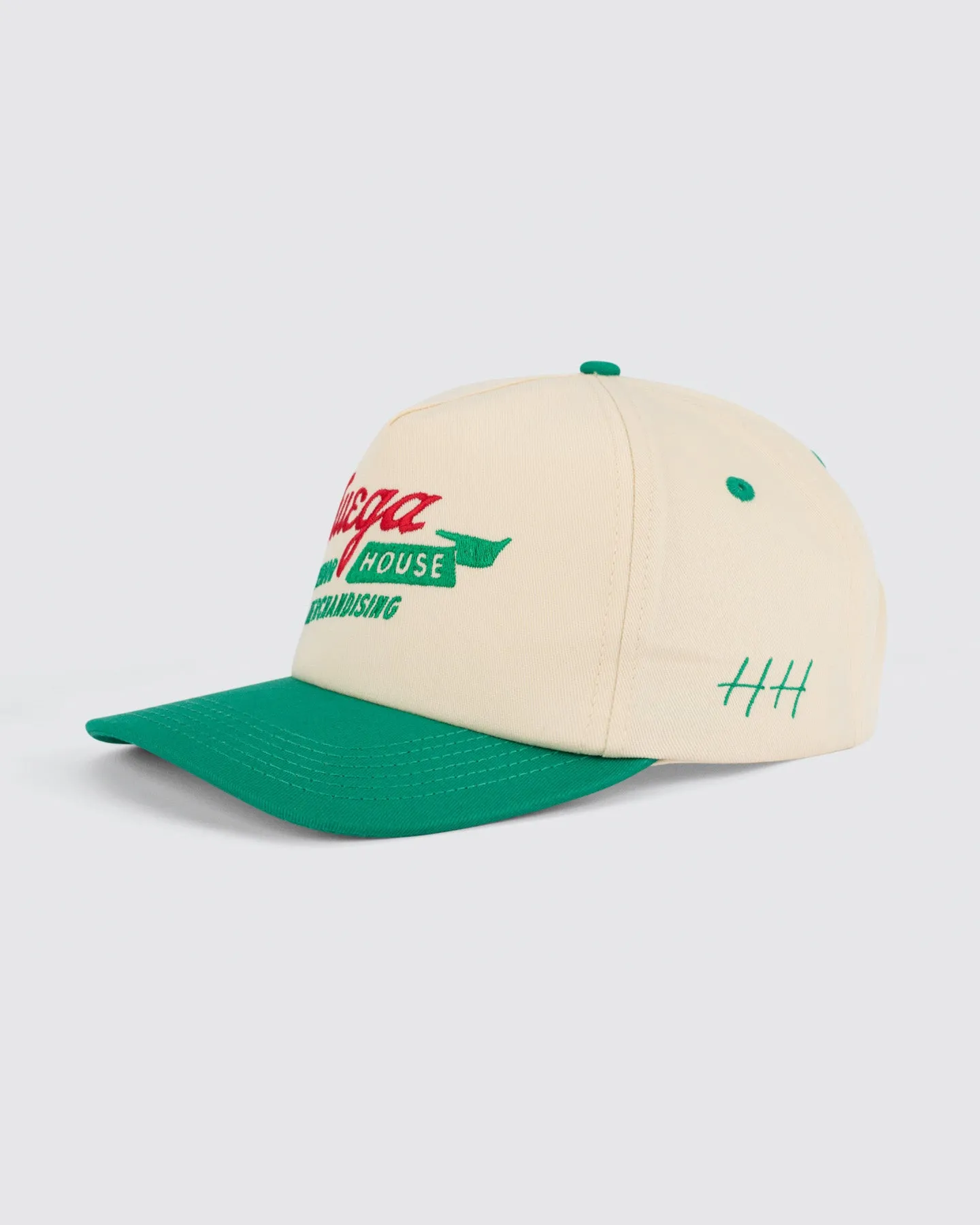 Odyssey | Kelly Green & Natural Hat