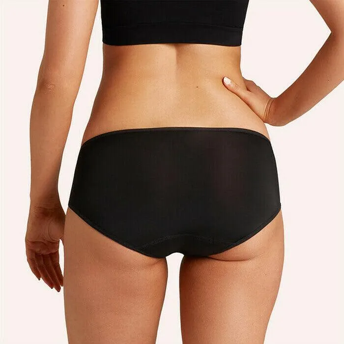 Period Midi Brief - Black