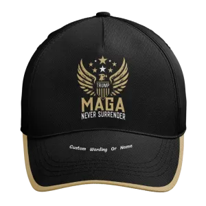 Personalized MAGA Hats, Custom Trump Caps, Support Hat for Trump