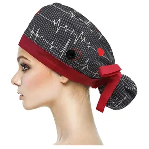 Pro Comfort Scrub Cap with Buttons