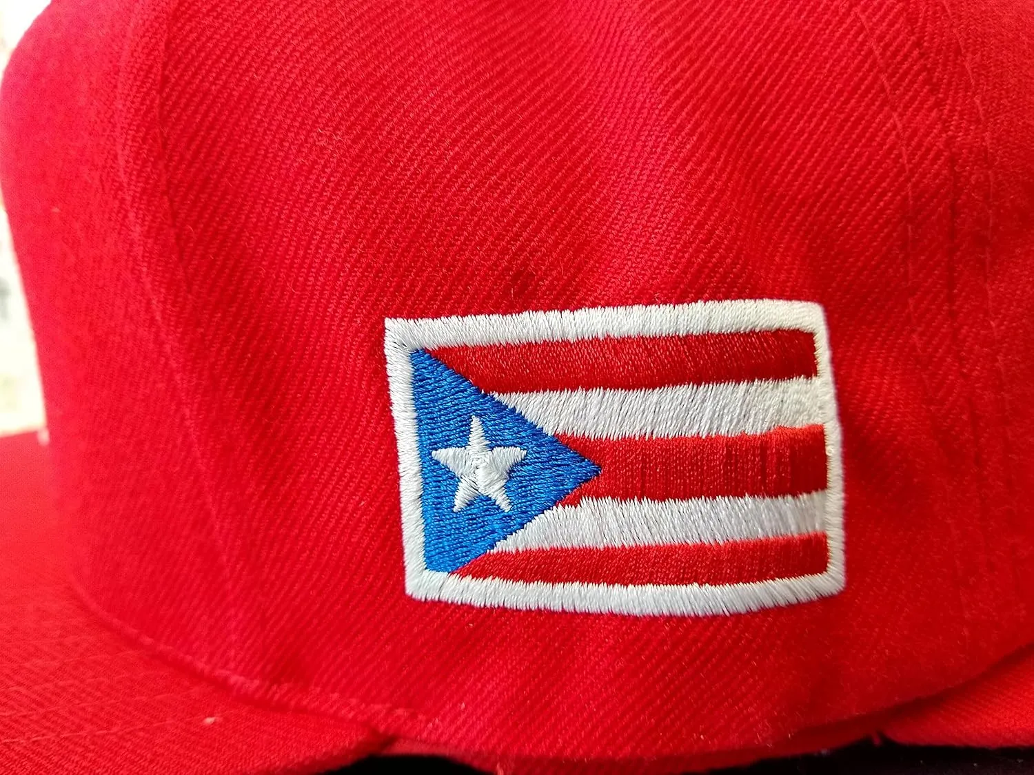 Puerto Rico Snap Back Caps with Embroidery PR Logo