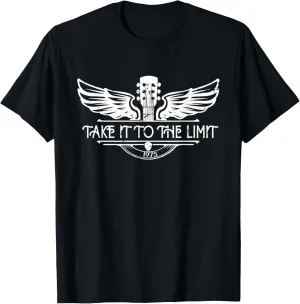 Take It To The Limit Black Unisex T-Shirt
