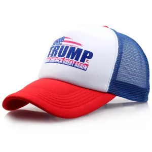 Trump Donald Make America Great Men Women Adjustable Cap Snapback  Hiking Caps USA Sun Hat Unisex Trucker Hat Dad Cap