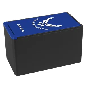 U.S. Air Force Logo Custom Made Storage Boxes - USA Made - Officially Licensed