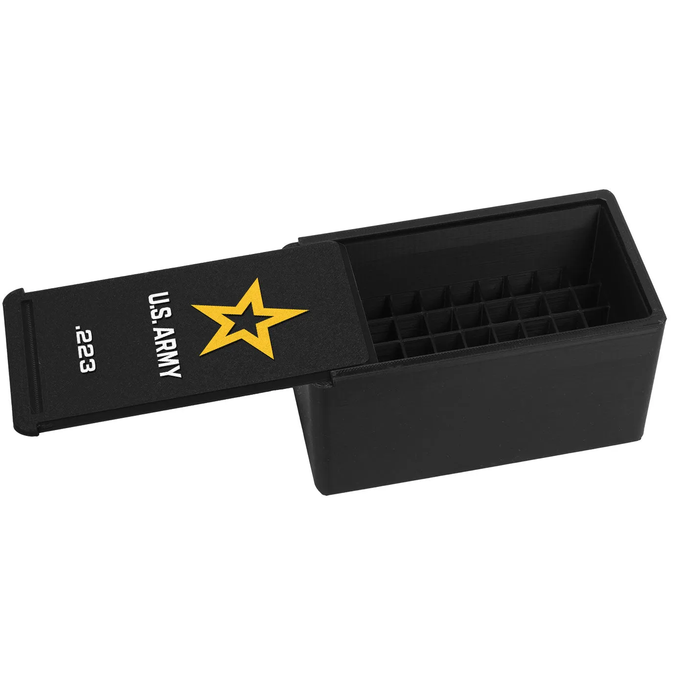 U.S. Army Logo 3D Printed Storage Boxes - USA Made - Officially Licensed