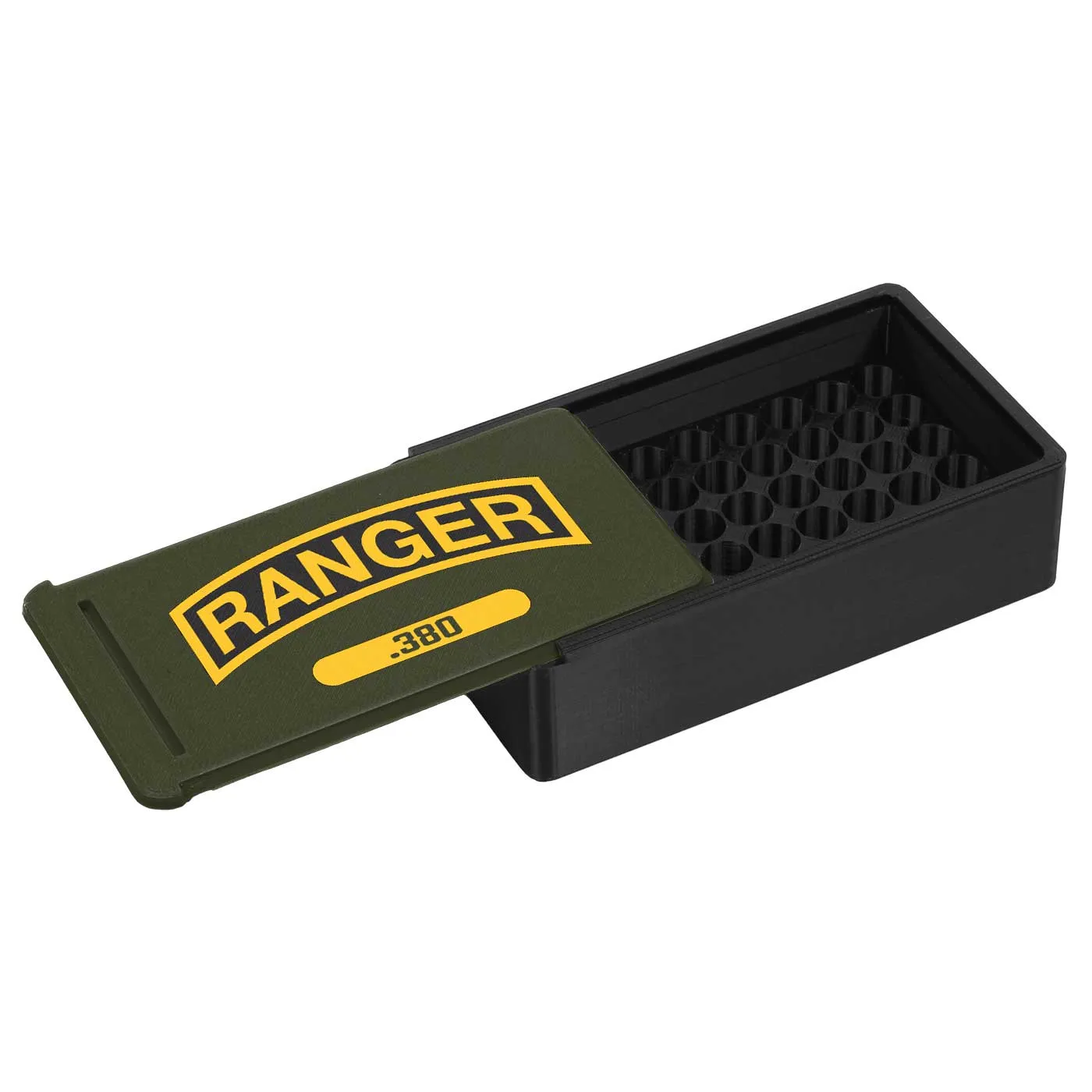 U.S. Army Ranger Tab 3D Printed Storage Boxes - USA Made - Officially Licensed