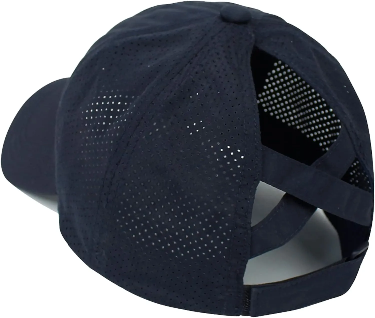 UTTPLL Womens Ponytail Baseball Cap Adjustable Ponycap Trucker Hats Summer Mesh Outdoor Sports Criss Cross Caps Dad Hat